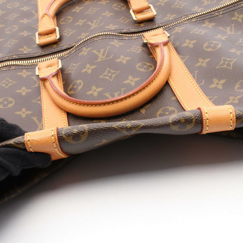 路易威登 Keepall 55 旅行手提包 M41424 字母帆布 二手 LV-5
