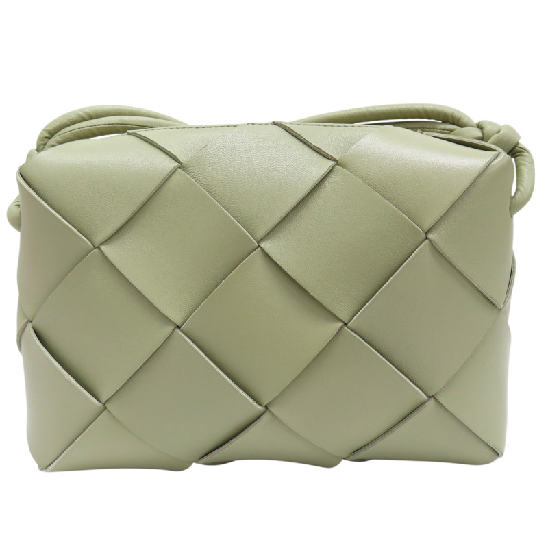 綠色 牛皮 肩背包-1