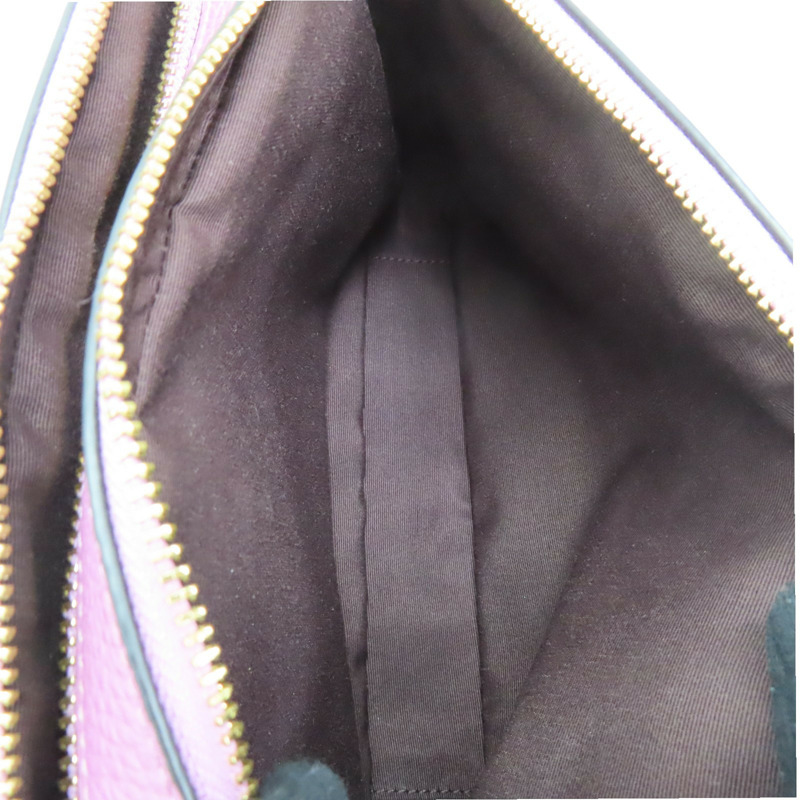 紅色 粉紅色 皮革 兩用包-4