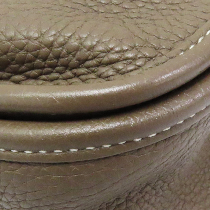 大象灰 TC皮革 Evelyn GM 肩背包 D刻-12