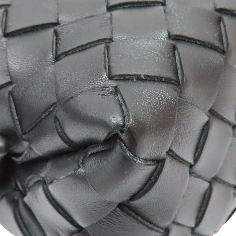黑色 編織牛皮 Mini Loop Camera 肩背包【BOTTEGA VENETA BV 寶緹嘉】 723547V1G118425-7