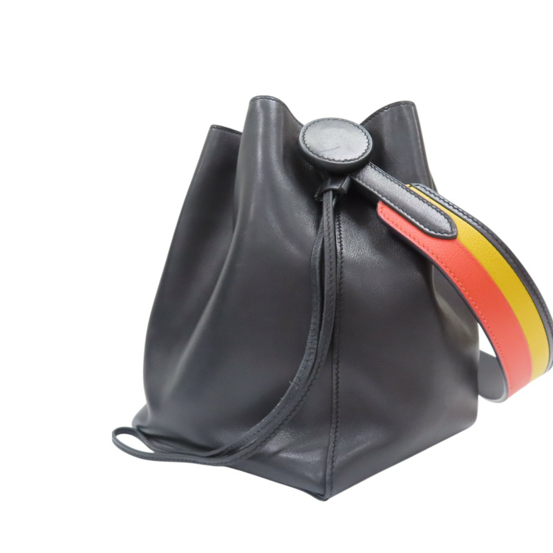 黑色 牛皮 Licol 19 肩背包 C刻/BT/011/TD-2