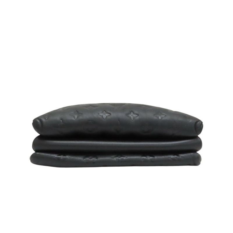 黑色 小羊皮壓紋 Coussin PM 單肩包 M57790-3
