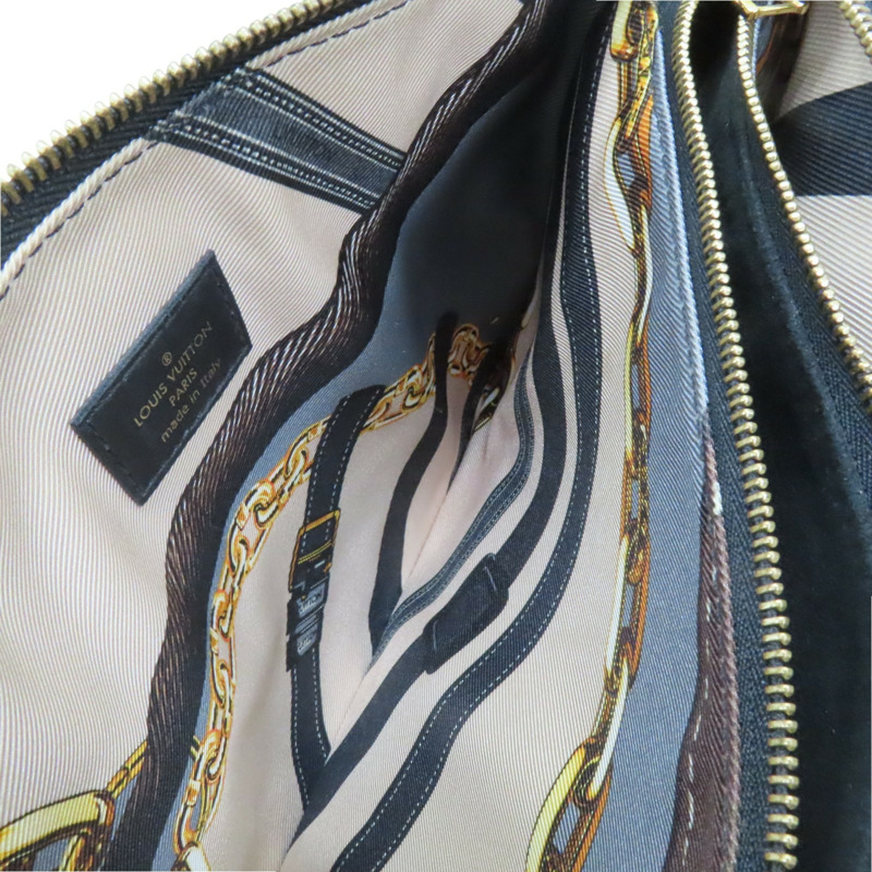 黑色 小羊皮壓紋 Coussin PM 單肩包 M57790-4