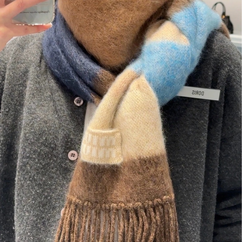 促銷品 MIU MIU 馬海毛 圍巾-8