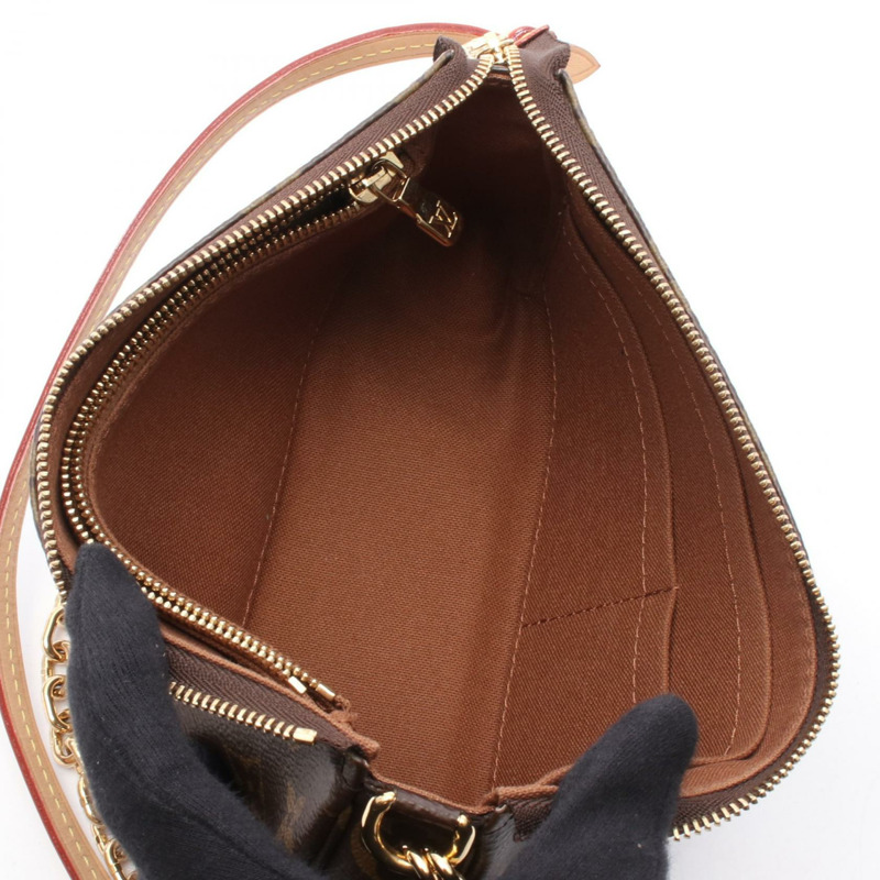 路易威登 Pochette Accessoires 鏈條單肩手提包 M82766 Monogram 二手-2