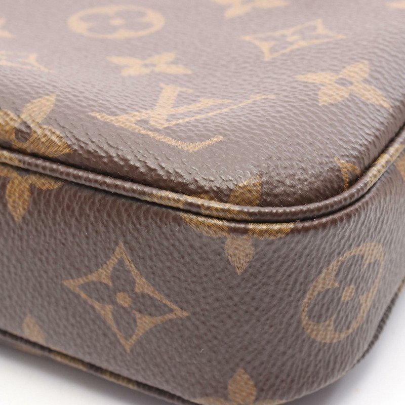 路易威登 Pochette Accessoires 鏈條單肩手提包 M82766 Monogram 二手-4