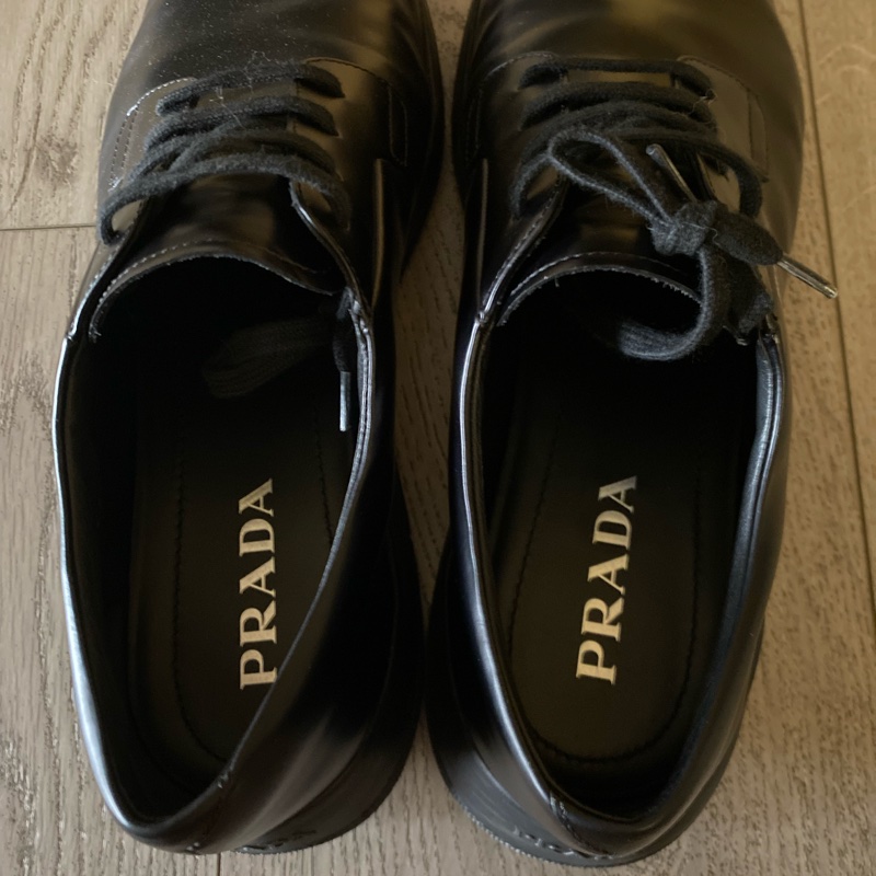 Prada 休閒皮鞋 UK8.5-8