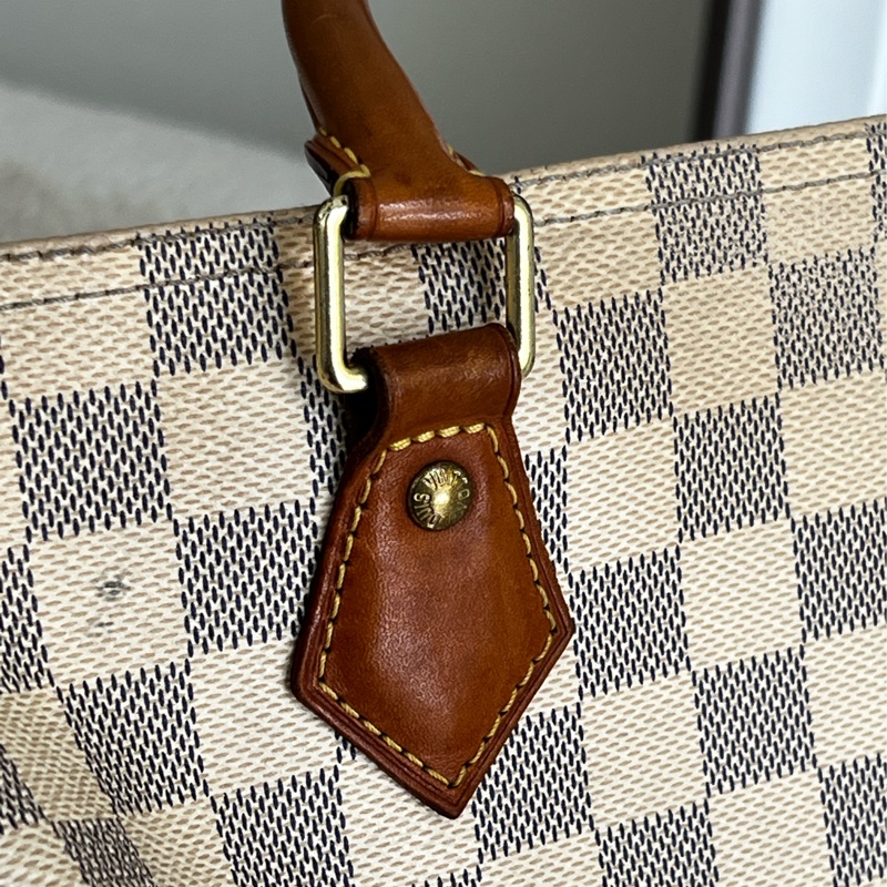 LOUIS VUITTON 白色棋盤 SPEEDY30(二手)-8