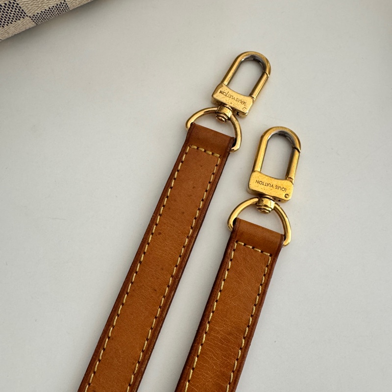 LOUIS VUITTON 白色棋盤 SPEEDY30(二手)-10