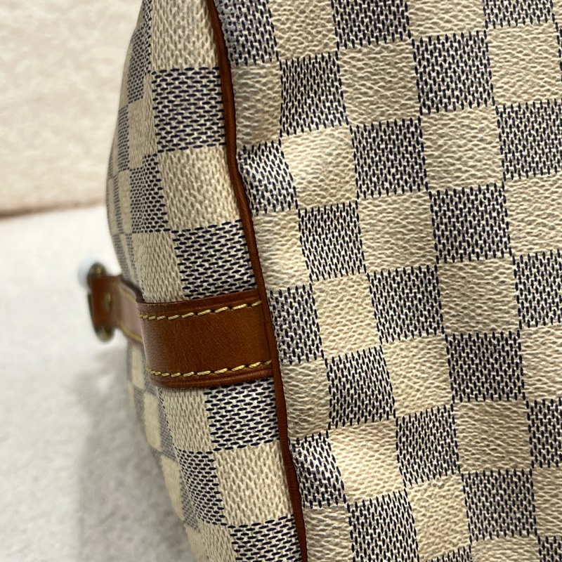 LOUIS VUITTON 白色棋盤 SPEEDY30(二手)-11