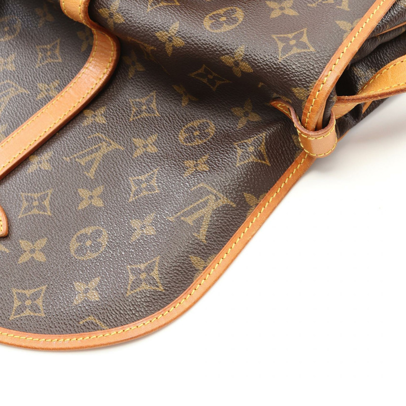 LOUIS VUITTON Saumur 30 斜背包 M42256 字母帆布 二手 LV-8