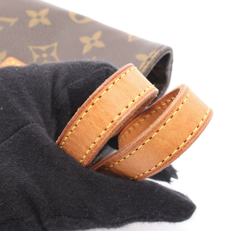 LOUIS VUITTON Vavin PM 托特包 手提包 M51172 Monogram 帆布皮革 棕色 二手 LV-8