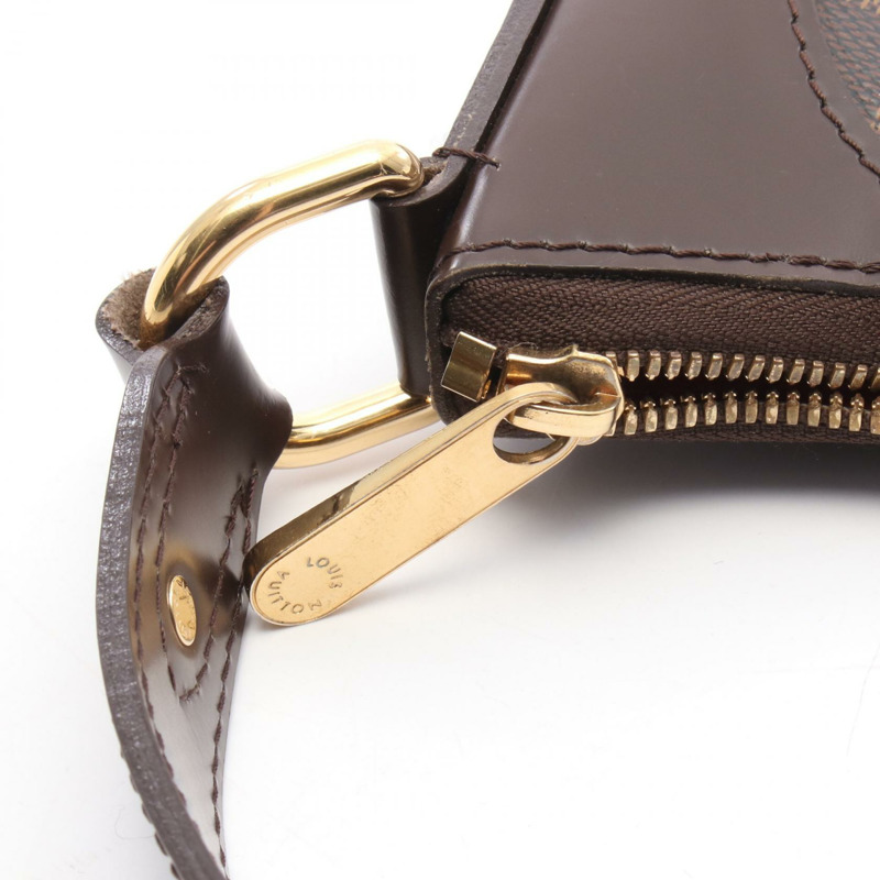 LOUIS VUITTON Thames GM 單肩包 N48181 Damier 帆布 Ebene 二手女士 LV-7