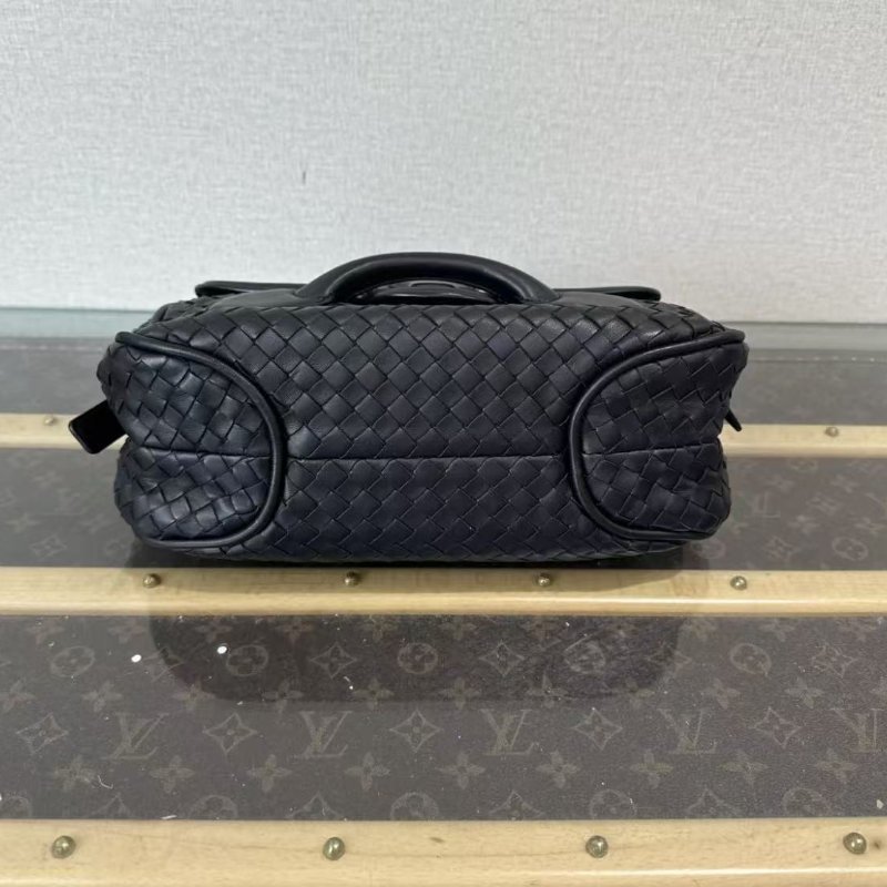 ✨BV 經典編織黑色肩背斜背包鍊條包 29*18*11 98新配件塵袋-2