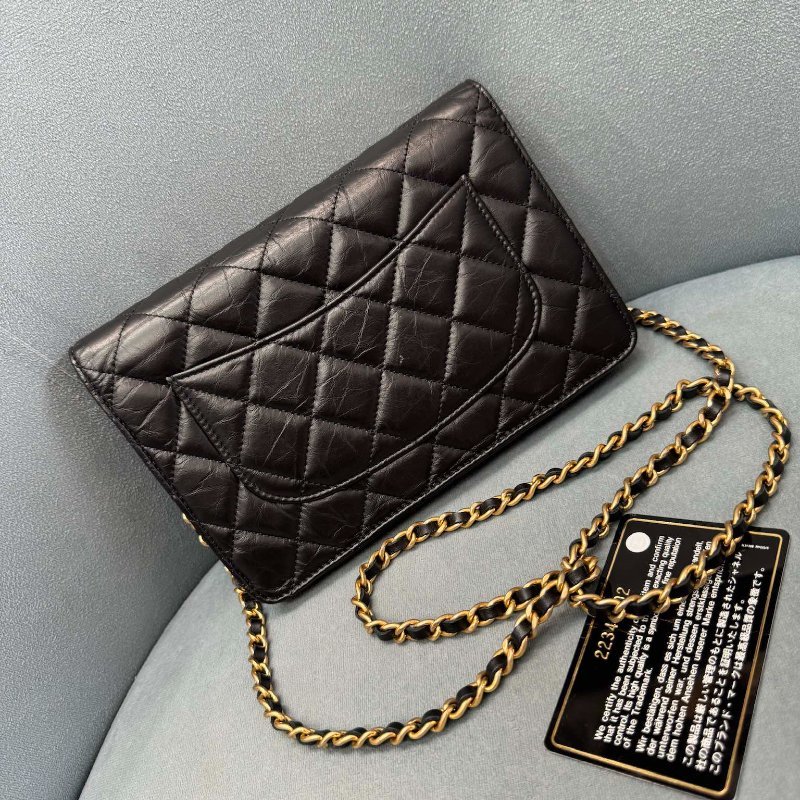 Chanel 徽章2.5 woc賭神系列 99新 配件塵袋保卡-7