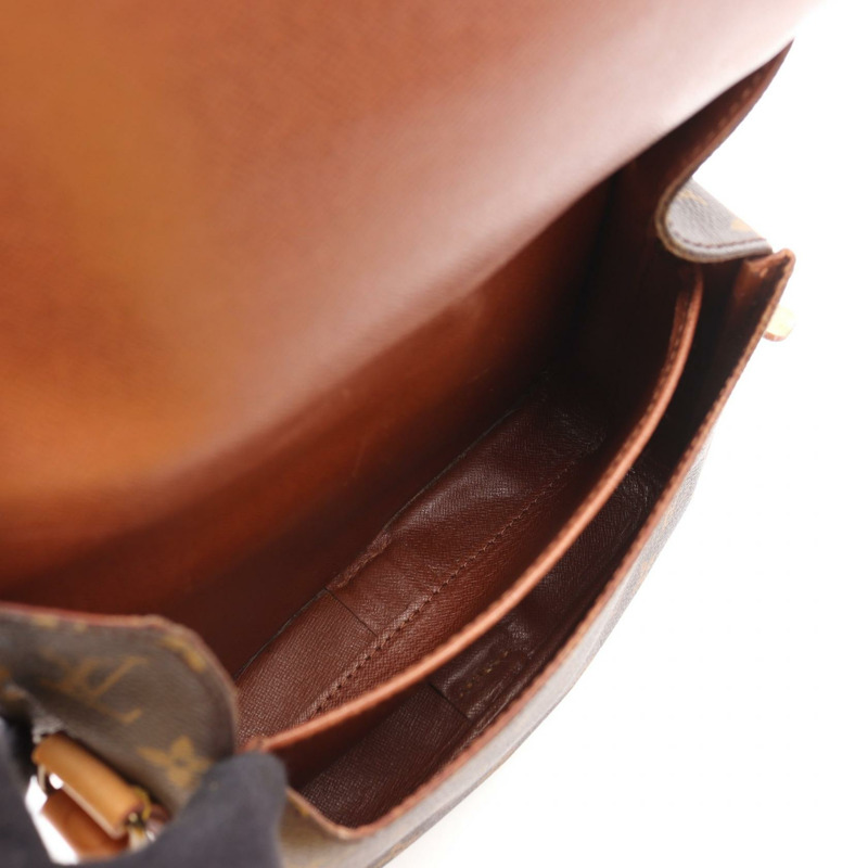 路易威登 Cartouchiere MM 斜背包 M51253 Monogram 帆布二手-2