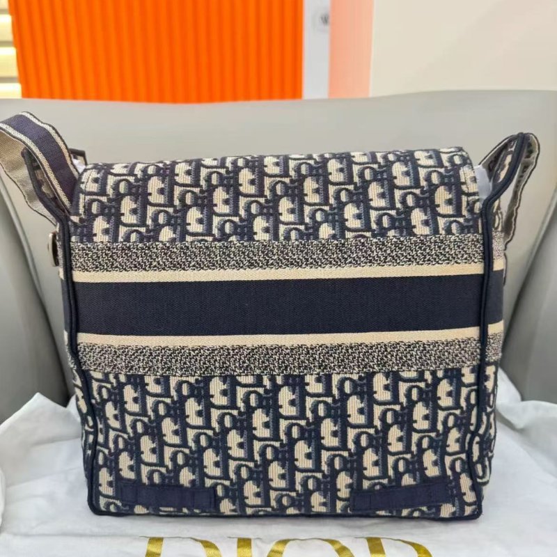 全新閒置Dior camp 郵差包 老款 中號已停產-6
