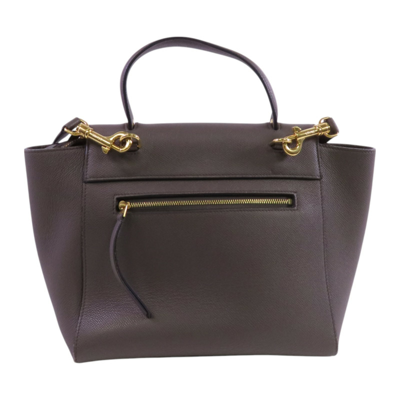 CELINE 牛皮皮革Belt Bag金扣手挽肩背兩用袋-1