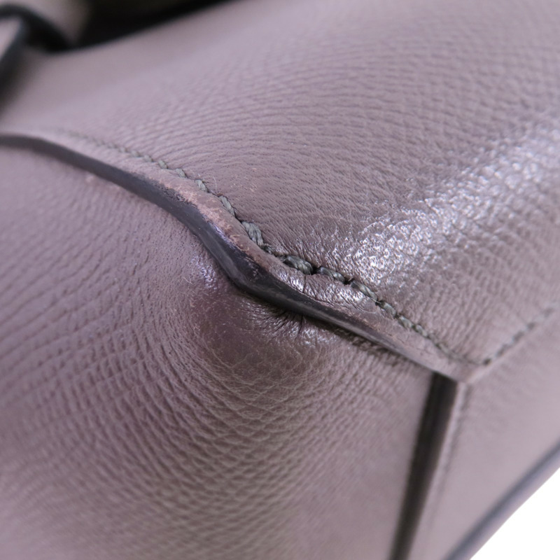 CELINE 牛皮皮革Belt Bag金扣手挽肩背兩用袋-10