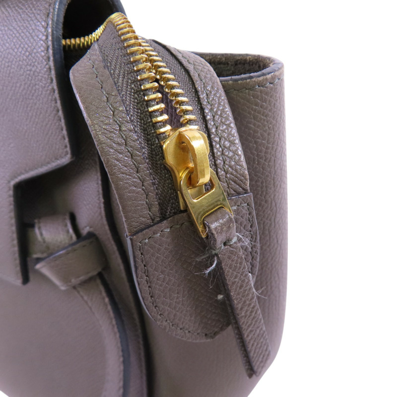 CELINE 牛皮皮革Belt Bag金扣手挽肩背兩用袋-15