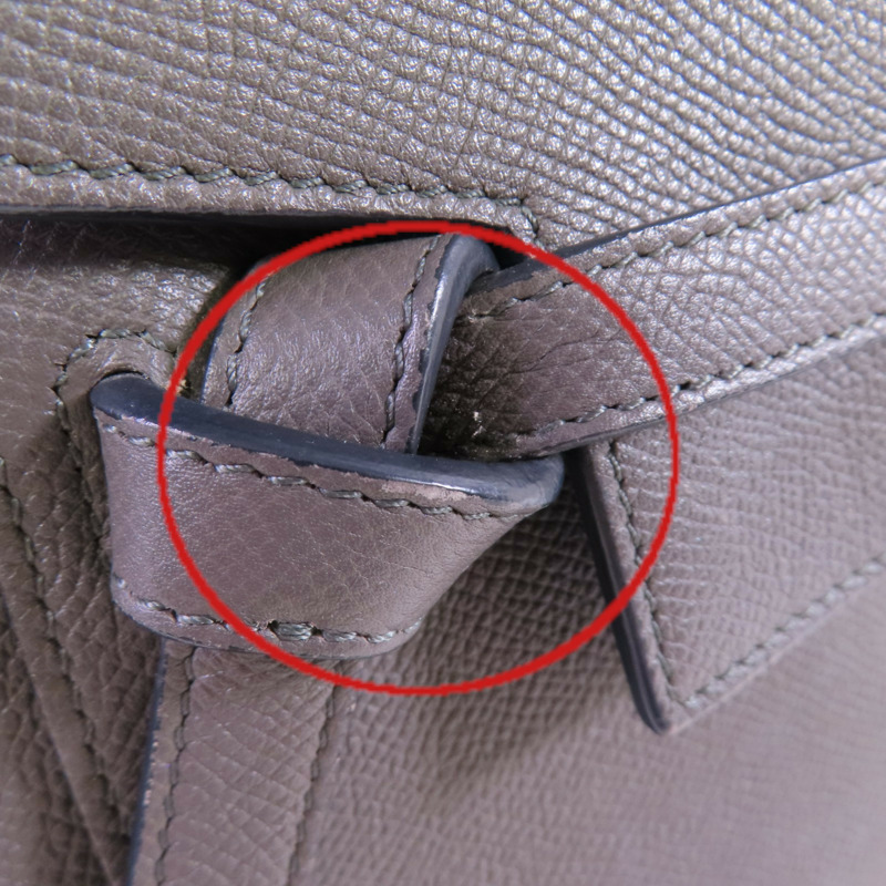 CELINE 牛皮皮革Belt Bag金扣手挽肩背兩用袋-17