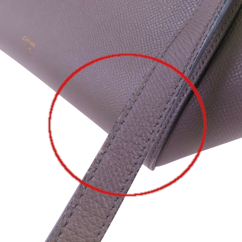 CELINE 牛皮皮革Belt Bag金扣手挽肩背兩用袋-26