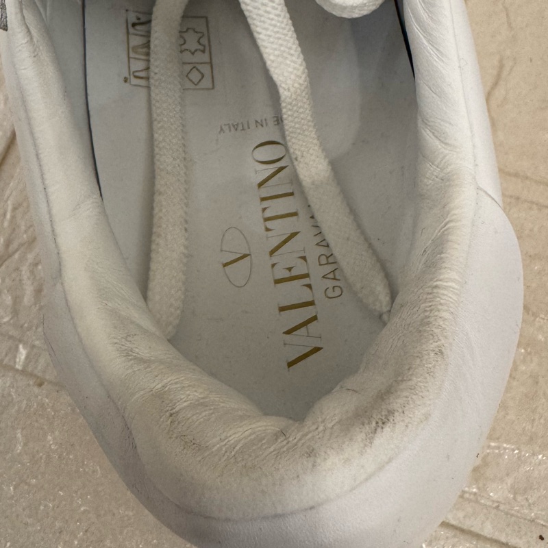 valentino 白+紫漆皮休閒鞋✨✨-16