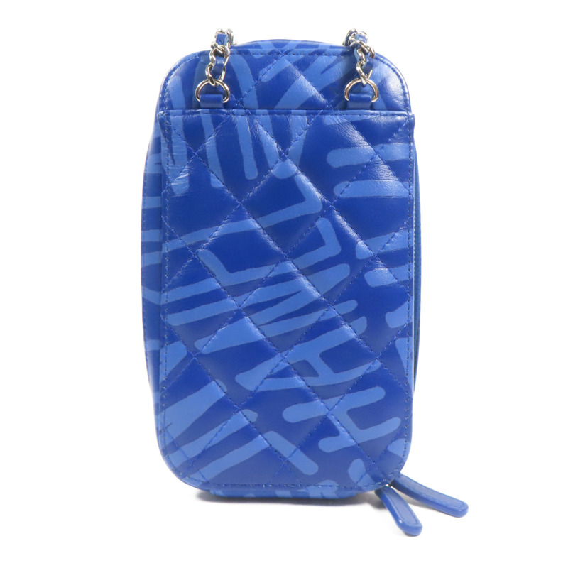 CHANEL 羊皮皮革Shoulder Bag銀扣鏈帶肩背袋-1