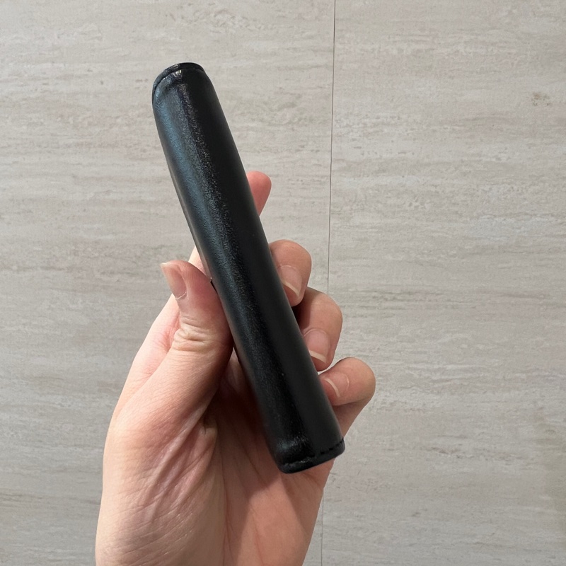 Montblanc 黑牛皮銀釦6匙鑰匙包-4