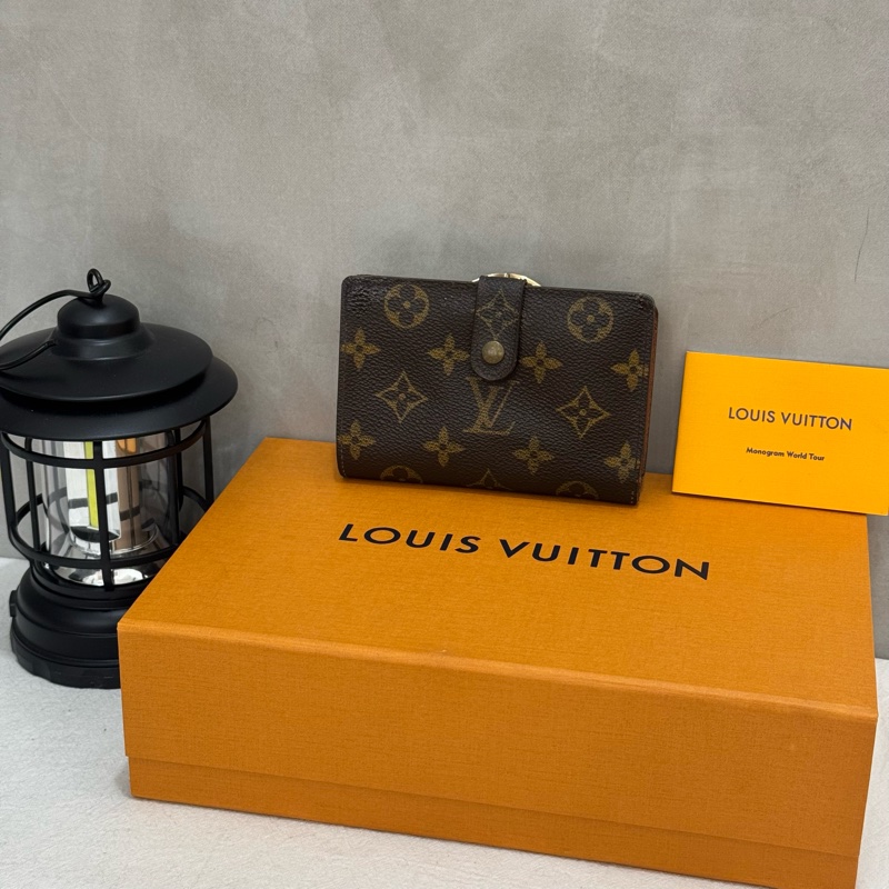 Louis Vuitton 滿版老花短夾-2