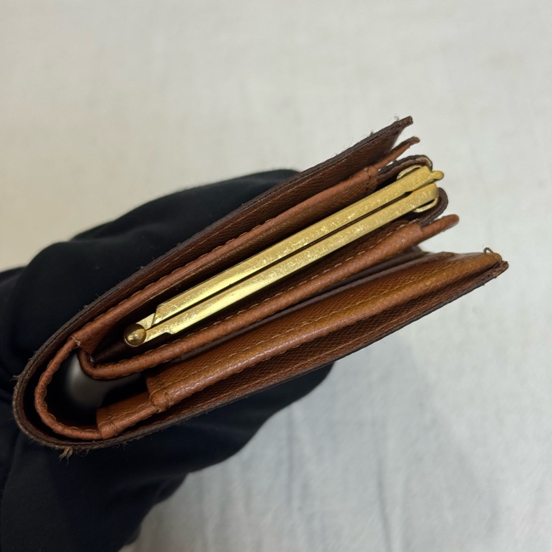 Louis Vuitton 滿版老花短夾-7