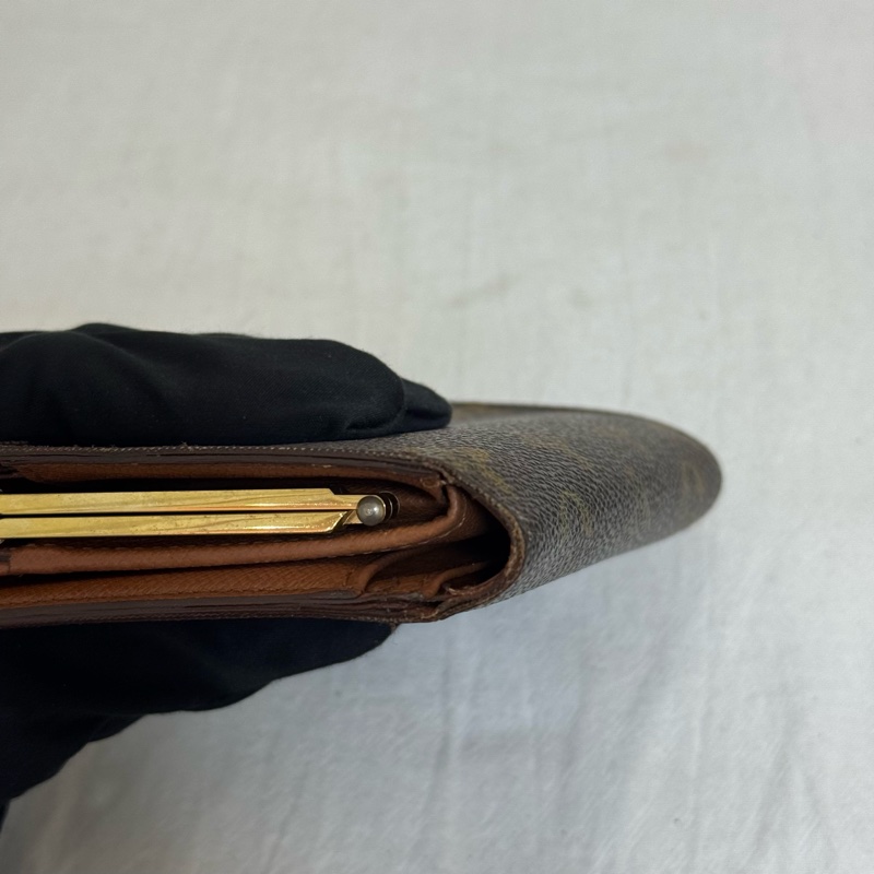 Louis Vuitton 滿版老花短夾-11