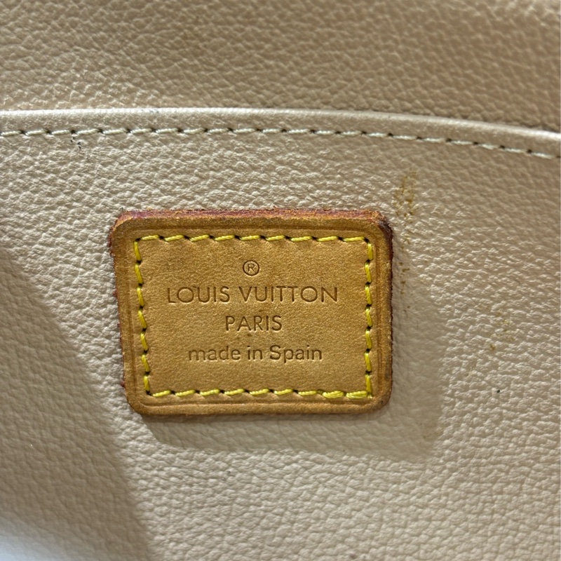 LV M47515 原花 老花 字紋 晚宴包 盥洗包 化妝包 小物包 拉鍊包-21