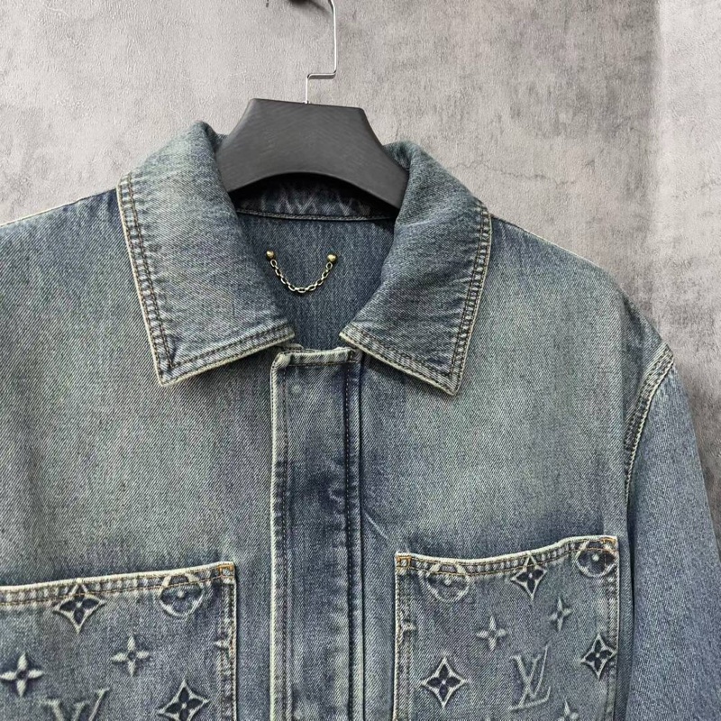 Louis Vuitton lv老花牛仔外套-1
