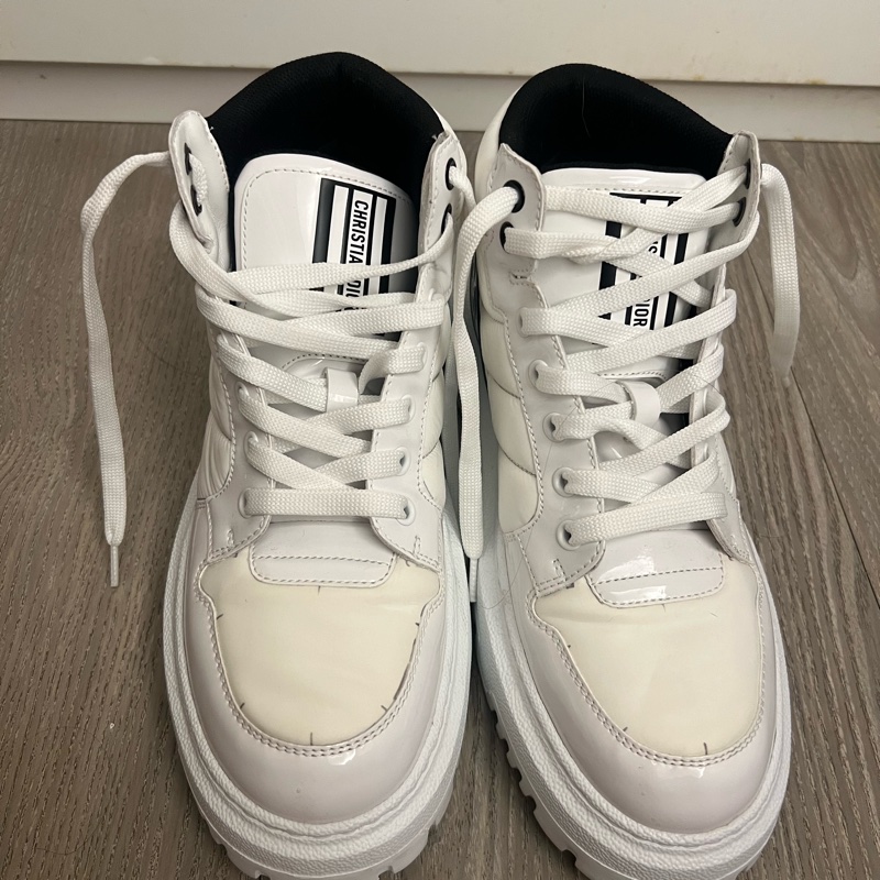 Dior高筒白球鞋-7