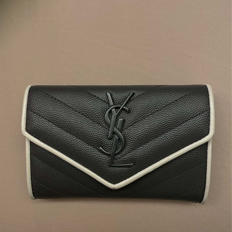 YSL 卡夾短夾-1
