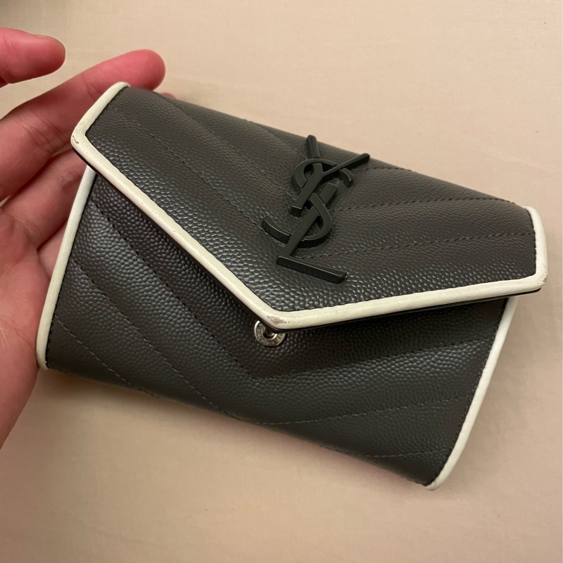 YSL 卡夾短夾-7
