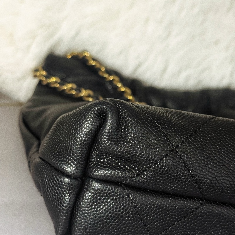 Chanel 22bag mini 魚子醬牛皮🖤-2