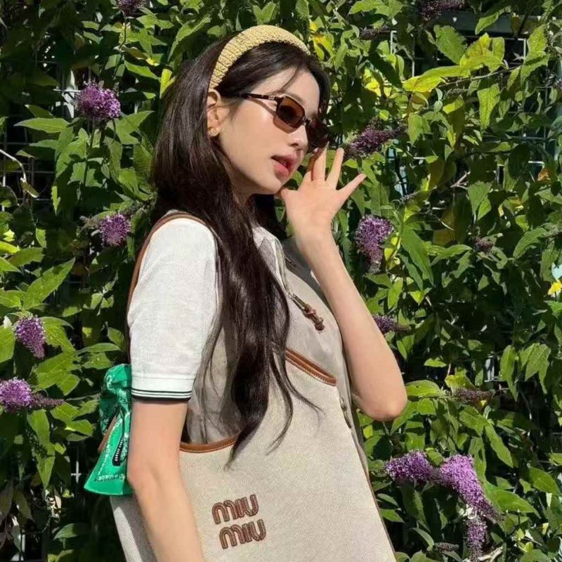 ✨Miumiu🧡新款mu11zs 玳瑁色 Jennie 同款 全新全配-4