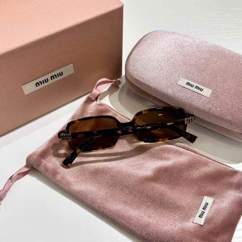 ✨Miumiu🧡新款mu11zs 玳瑁色 Jennie 同款 全新全配-6