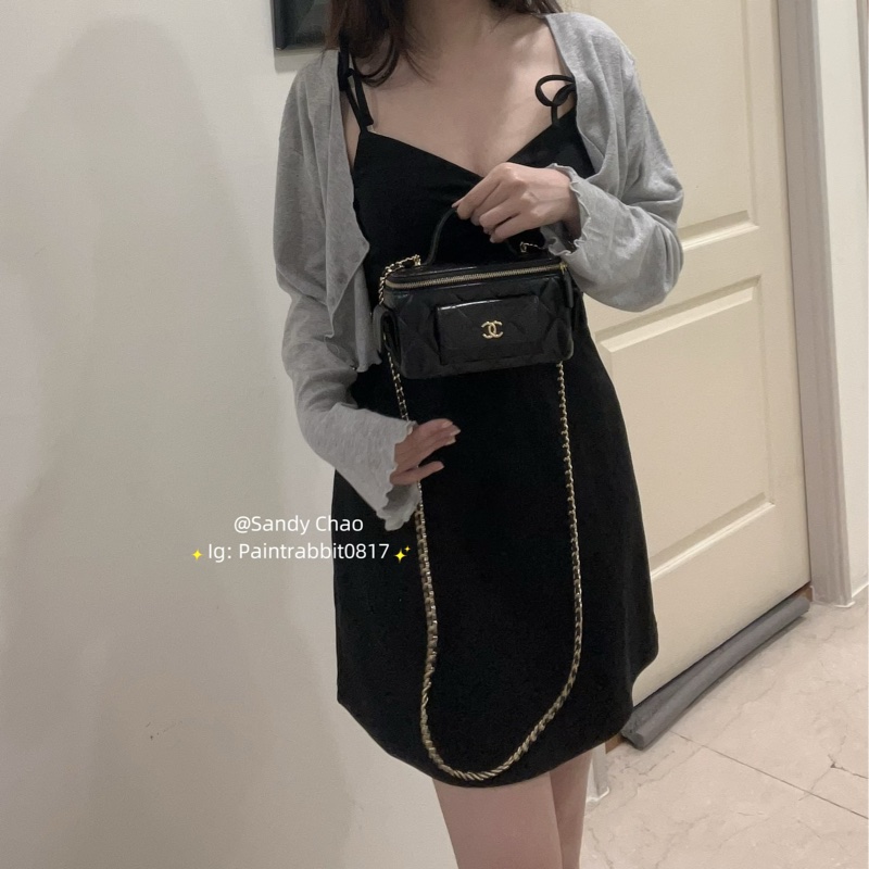 ෆ Chanel 新款炸藥化妝包 盒子包💝-0