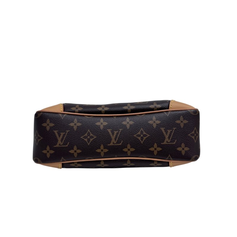 【LOUIS VUITTON】Monogram 棕色 Oden PM 牛角包 金扣新款-11