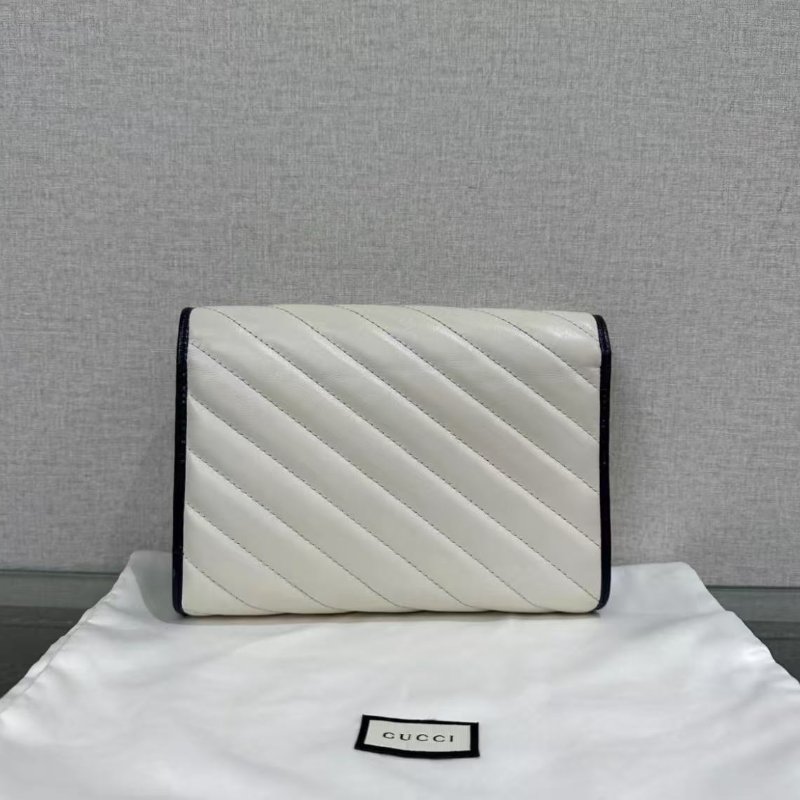 ✨ GUCCI Marmont woc肩背斜背鍊條包20*14*5 98新配件塵袋-4