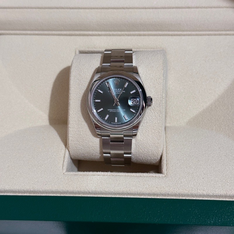 ROLEX 勞力士Datejust 31 蠔式日誌型 薄荷綠色面盤-2