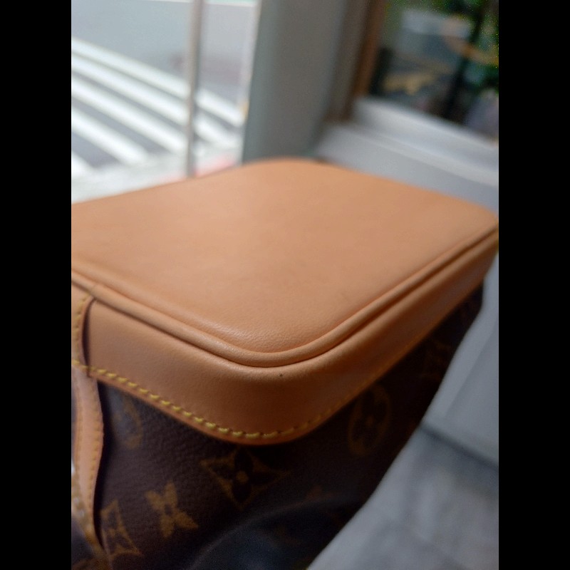 LV 老花小號水桶手提包-16