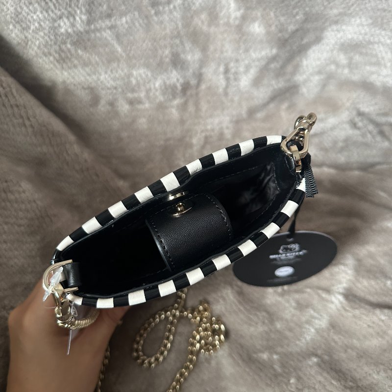 【全新】Kate Spade X Hello Kitty 聯名款 鏈條斜背手機包-3