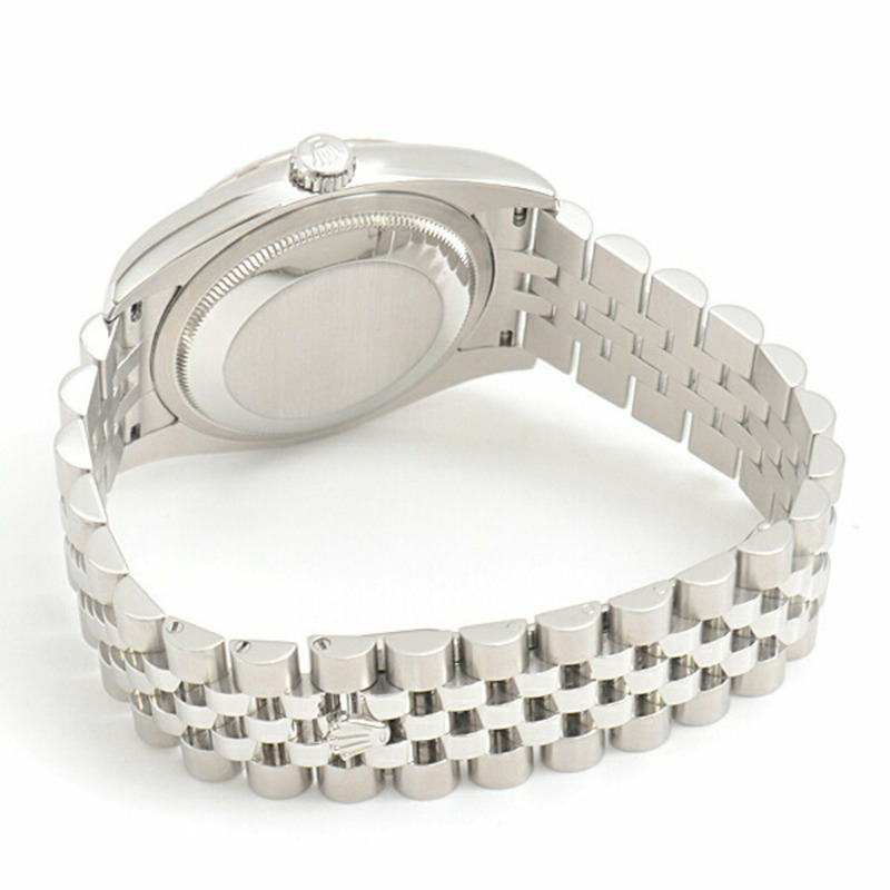 勞力士手錶男式 Datejust 自動 Z 系列灰色 x 銀色錶盤 SS 白金勞力士 116234-2