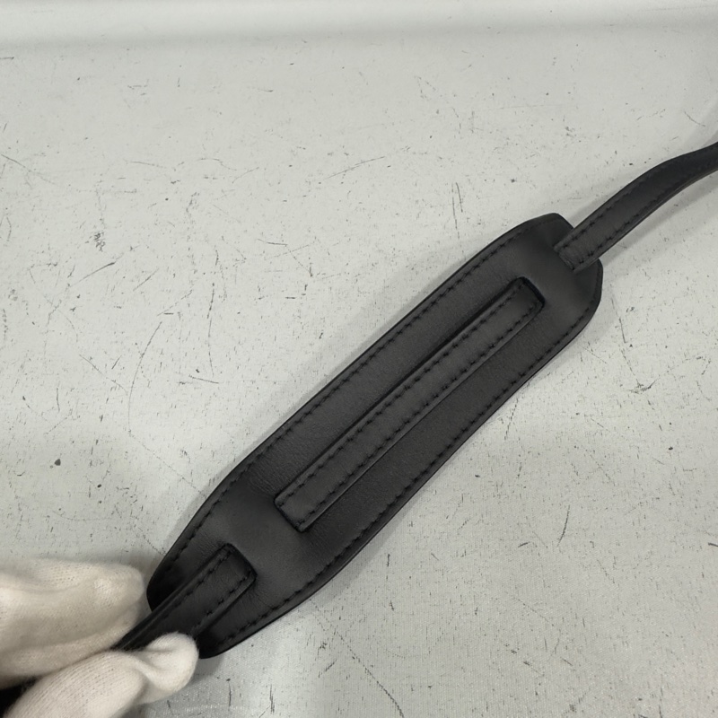 balenciaga 638527黑皮金釦迷你機車包 小廢包-29