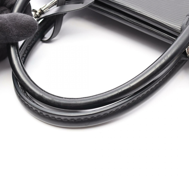 路易威登 Marly MM 兩用單肩背包 M94612 Epi 皮革黑色二手 LV-6